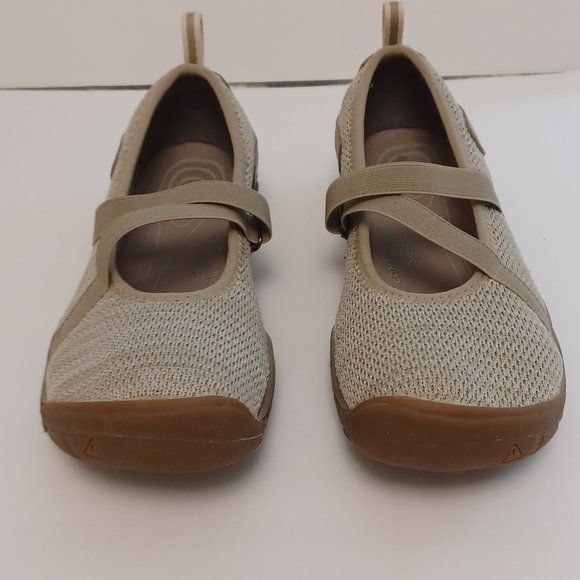 Keen Shoes Keen Hush Knit Womens Mary Janes Cnx Plaza Taupe Size 9